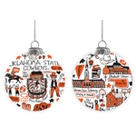 JULIA GASH GLASS BULB ORNAMENT