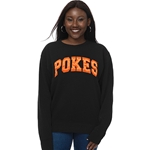 POKES APPLIQUE CREW