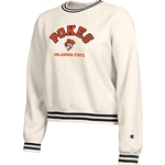 POKES REVERSE WEAVE RIB CREW