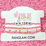 PHI MU STACK BRACELET