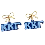 KAPPA BOW CHARM DANGLES
