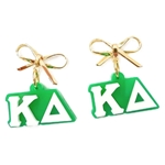 KAPPA DELTA BOW CHARM DANGLES
