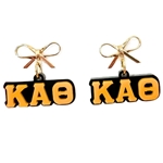 THETA BOW CHARM DANGLES
