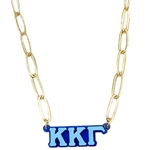 KAPPA CHARM LINK NECKLACE