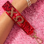 CHI O SEQUIN KEY STRAP