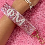 PHI MU SEQUIN KEY STRAP