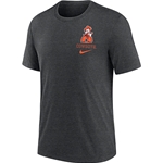 NIKE LEFT CHEST TRI-BLEND TEE