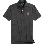 JOHNNIE-O BEAU STRIPED PERFORMANCE POLO