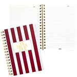 PI PHI STRIPE NOTEBOOK