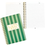 KAPPA DELTA STRIPE NOTEBOOK