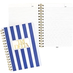 TRI DELTA STRIPE NOTEBOOK
