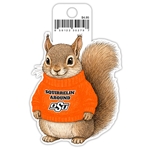 SQUIRRELIN' AROUND STICKER