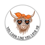 HIGHLAND LOVE BUTTON