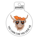 COWBOY TAKE ME AWAY STICKER