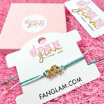 ZETA GOLD LETTER CINCH BRACELET