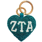 ZETA BUBBLE HEART CHARM