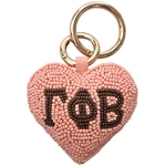 G PHI BUBBLE HEART CHARM