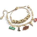BAUBLEBAR OKSTATE TWO PIECE CHARM BRACELET SET