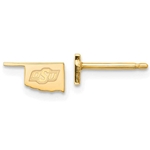 FAN GLAM GOLD OKLA STATE STUD