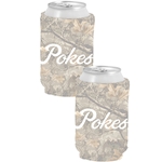 POKES FADED CAMO CAN COOLER