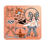 GINGHAM BOWS STICKER