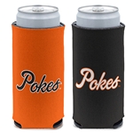 POKES SCRIPT SLIM CAN COOLER