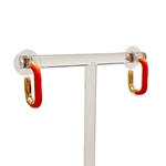FAN GLAM OPEN CHAIN LINK HUGGIE