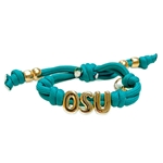 FAN GLAM TURQ OSU PARACORD BRACELET