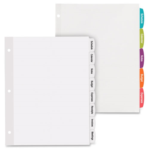 shopokstate - Avery Huge Tab Printable White Label Tab Dividers photograph relating to Printable Dividers known as shopokstate - Avery Significant Tab Printable White Label Tab Dividers