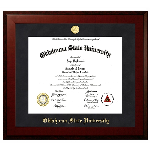 ShopOKState DOCTORAL HONOR DIPLOMA FRAME