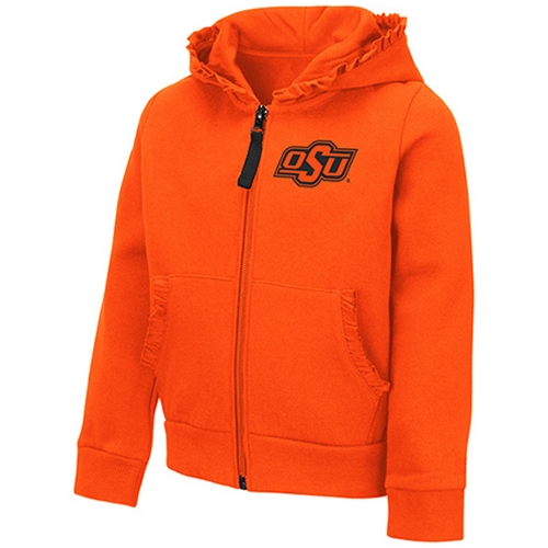 girls orange hoodie
