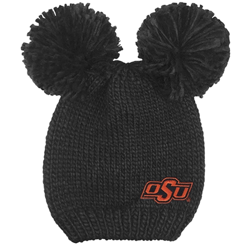 double pom pom hat
