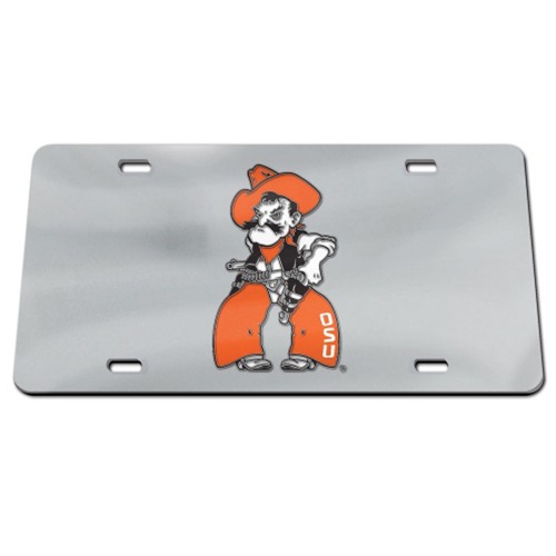 ShopOKState - PISTOL PETE ACRYLIC LICENSE PLATE