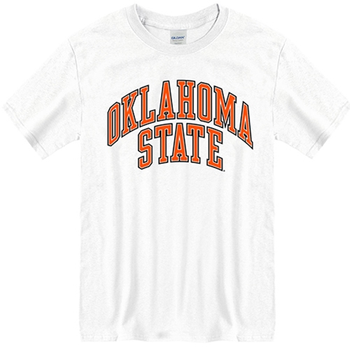 ShopOKState - CLASSIC OK ST WHITE TEE