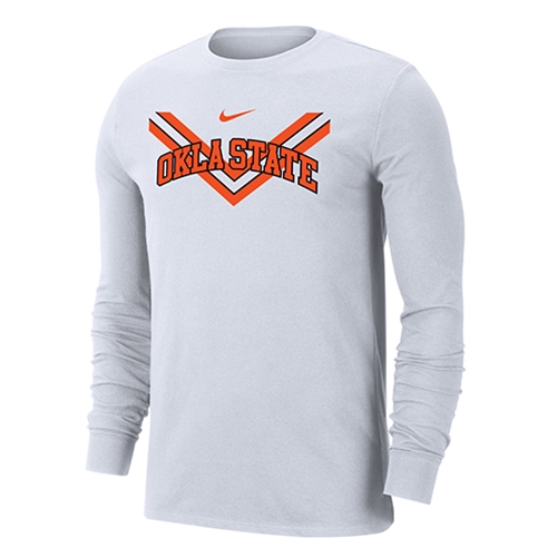 ShopOKState - NIKE OKLA STATE WRESTLING CHEVRON LONG SLEEVE TEE