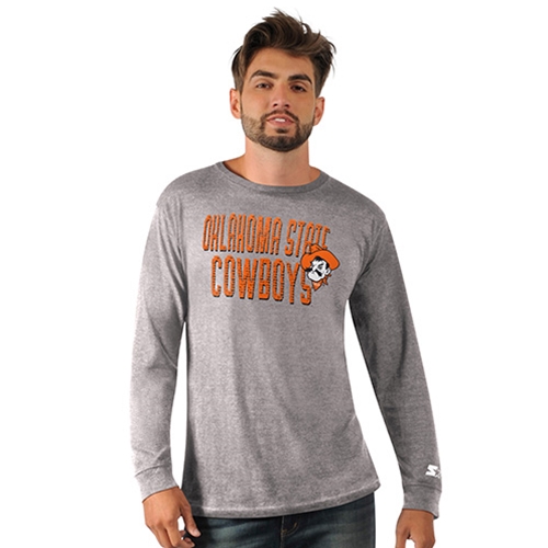 ShopOKState STARTER LONG SLEEVE PETE HEAD TEE