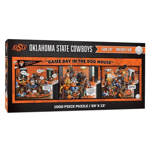ShopOKState - PUREBRED FANS GAMEDAY IN DOG HOUSE 1000PC PUZZLE