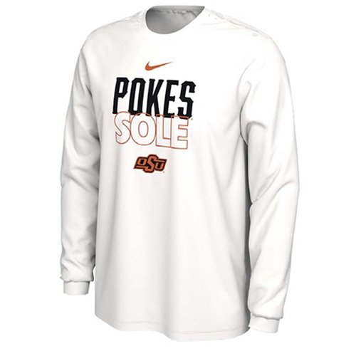 ShopOKState - NIKE BENCH 2023 LONG SLEEVE SOLE TEE