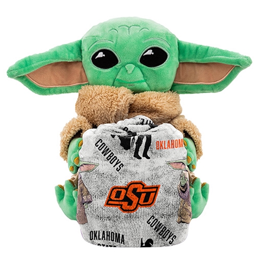 ShopOKState GROGU HUGGER BLANKET SET