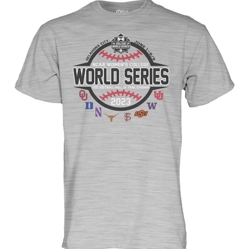 ShopOKState 2023 SOFTBALL CWS 8 TEAM TEE