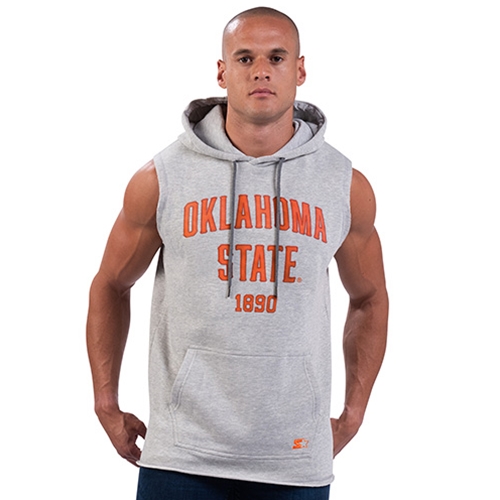 ShopOKState GAME PLAN SLEEVELESS HOODIE
