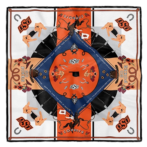 OSU COWBOYS SATURDAY SCARF