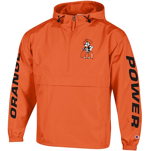 ShopOKState - GIVES BACK 1/2 ZIP ANORAK