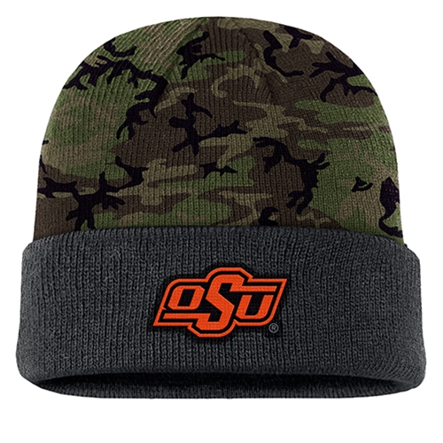 ShopOKState - NIKE MILITARY CAMO BEANIE 2024