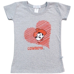 GIRLS SKETCH HEART TEE