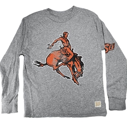 YOUTH LONG SLEEVE BRONC RIDER TEE