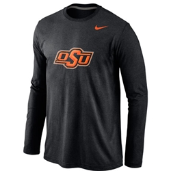NIKE LONG SLEEVE TRI-BLEND TEE