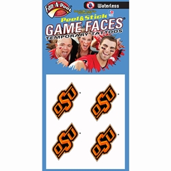 OSU BRAND GAME FACE TATTOOS