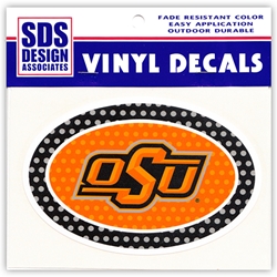 POLKA DOT OSU DECAL