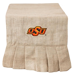 OSU BURLAP LOGO TABLE RUNNER